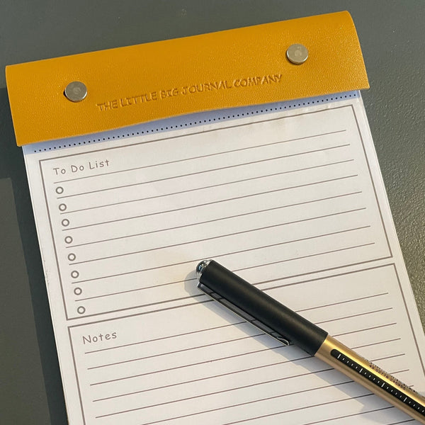 A5 refillable tear off notepad perfect gift for men