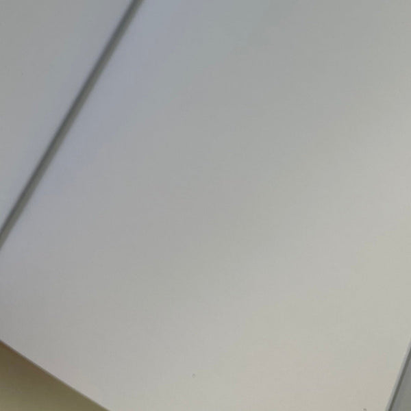 A5 Charcoal Grey Felt Wrap Refillable Journal Notebook - with 2 plain paper notebooks