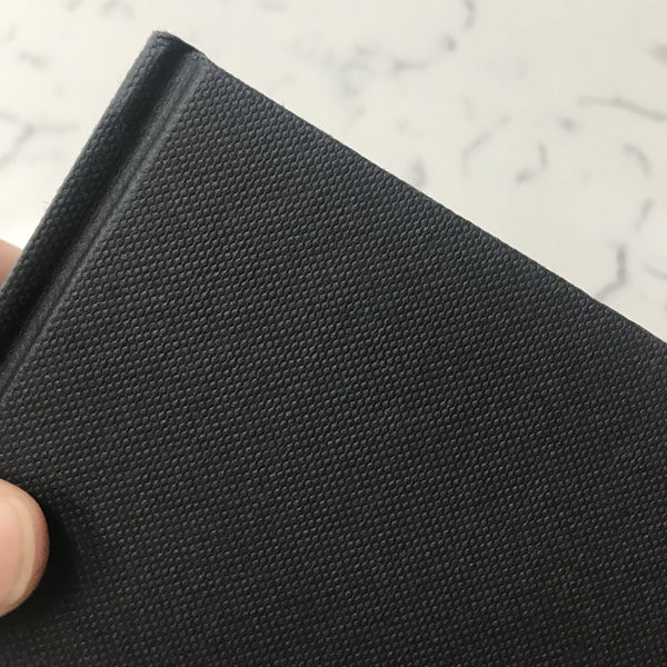 Personalised A5 artist sketchbook notebook hardback - Silver Lettering