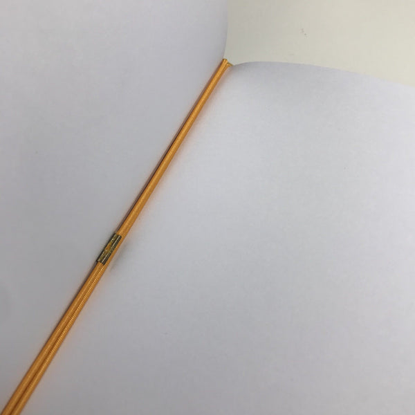 Blank Refillable Journal -Bright Yellow with plain pages inserts - The Little Big Journal Company