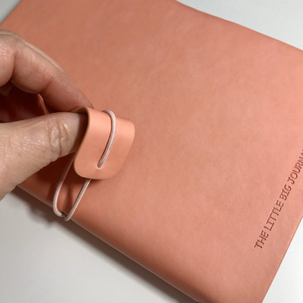 Refillable Journal - Rose with plain pages inserts - The Little Big Journal Company