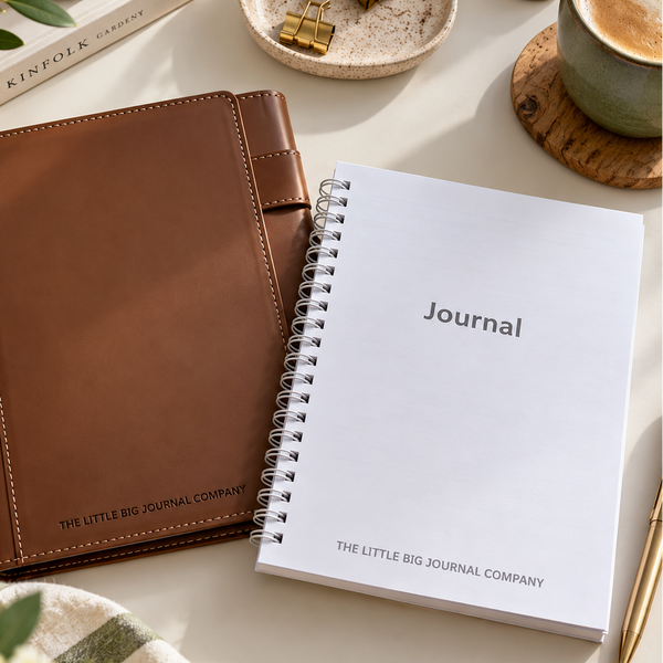 Spiral bound lined refill for the A5 Little Big Agenda