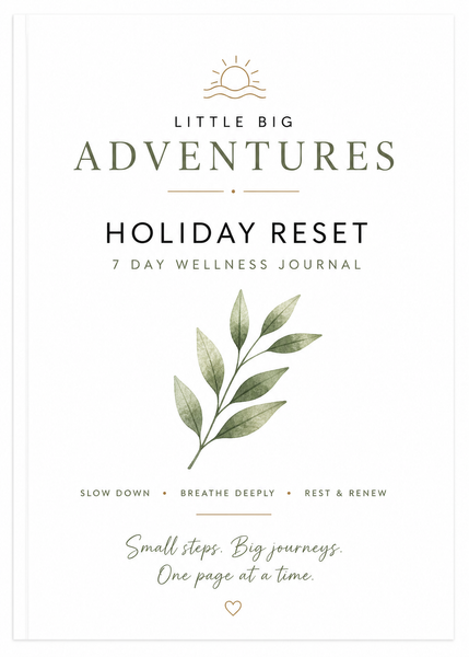 Journal Insert - Holiday Reset, 7 Day Wellness Journal