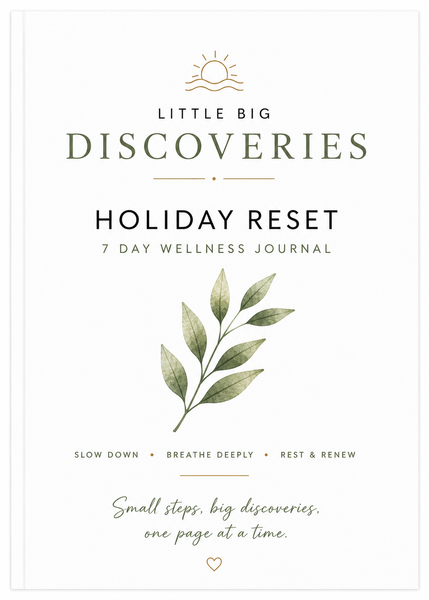 Journal Insert - Holiday Reset, 7 Day Wellness Journal