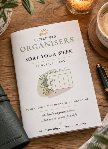 Sort Your Week: 16 Weekly Plans A5 Organiser Insert for the Little Big Journal