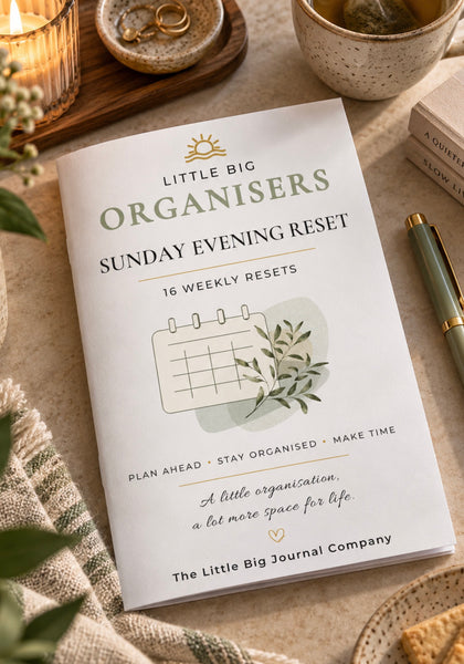 Sunday Evening Reset A5 Organiser Insert for the Little Big Journal