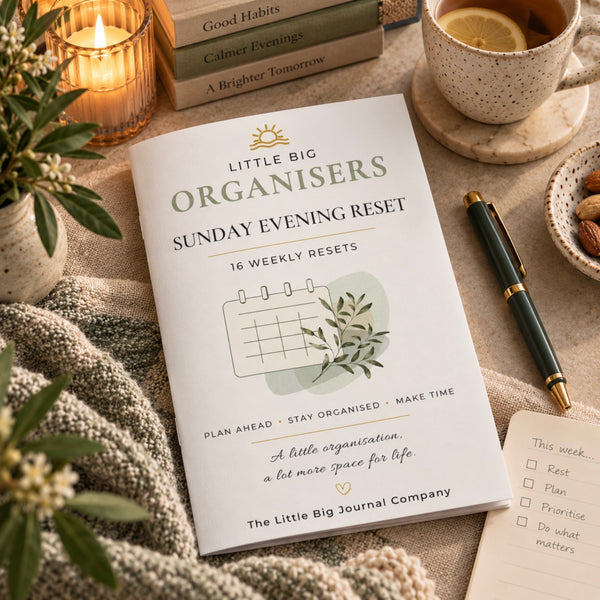 Sunday Evening Reset A5 Organiser Insert for the Little Big Journal