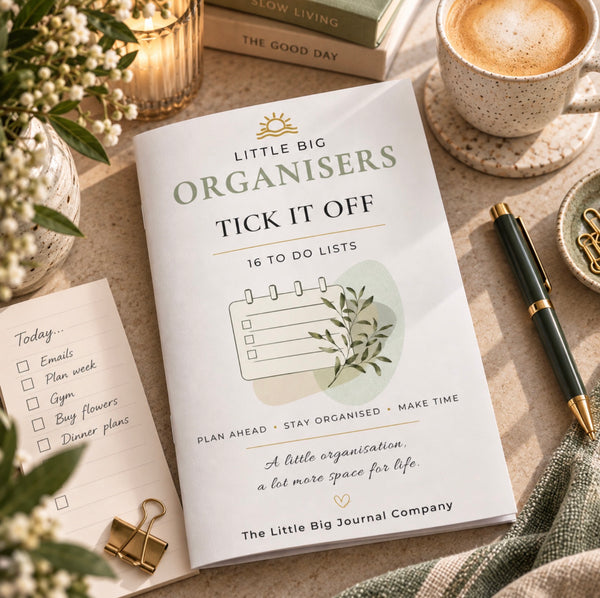 Tick It Off: 16 To-Do Lists A5 Organiser Insert for the Little Big Journal