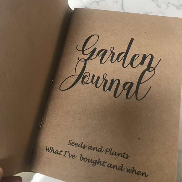 Garden Journal 3 in 1 Garden Notebook. - The Little Big Journal Company